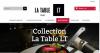 LA TABLE LT lance son site de vente en ligne !